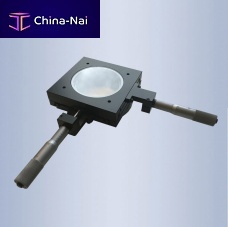 XY positioning stage 100-MS50-GANmanual2-axismicrometer-driven