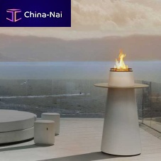 Floor-mounted garden torch FARsteel