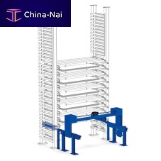 Quick-change buffer storage system Quick Changerfor metal sheets