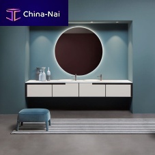 Double washbasin cabinet DIMEZZO E FRAMEZZOwall-hungwoodencontemporary