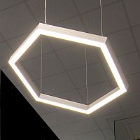 Hanging light fixture HEXAGONLEDhexagonalIP20