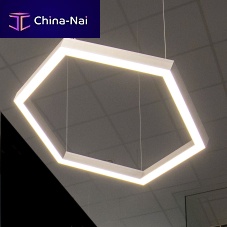 Hanging light fixture HEXAGONLEDhexagonalIP20