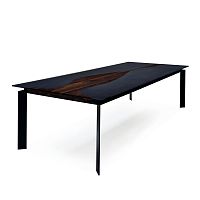 Contemporary table ENESwoodmetalceramic