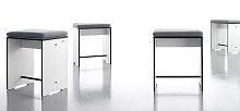 Contemporary stool RIVAwooden