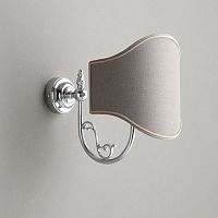 Traditional wall light 2indoorfabricchromed metal