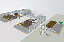 Composting machine MVT