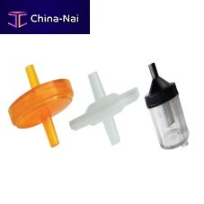 Bacterial filter for liquidsfor medical suction pumpssingle-use