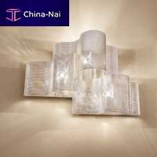 Contemporary wall light CLOUD N�29Aoutdoorpolished stainless steelfor hotel