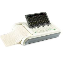 Resting electrocardiograph EUROECG 1201A 12-channeldigitalwith printer