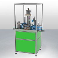 Rotary screw capping machine automaticcansfor glass bottles