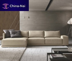 Modular sofa DYLAN contemporaryleather3-seater