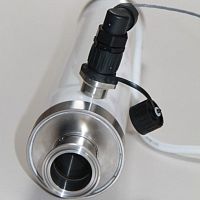 Fluid heated hose stainless steelsiliconefor food applications