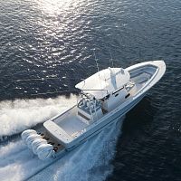 Outboard center console boat 41four-enginesport-fishingoffshore