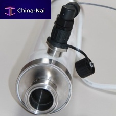 Fluid heated hose stainless steelsiliconefor food applications