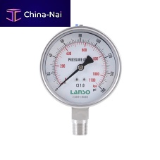 Differential pressure gauge B32.STanalogstainless steelBourdon tube
