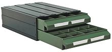 Small parts storage chest of drawers 240 x 345 x 100 mm | K-8/2