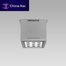 Surface-mounted light fixture MOTO3LEDsquarerectangular