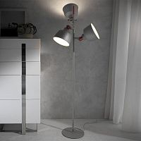 Floor-standing lamp 8032stainless steelbronzeepoxy