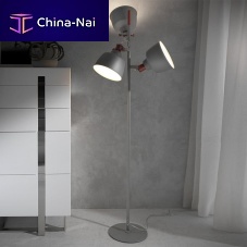 Floor-standing lamp 8032stainless steelbronzeepoxy