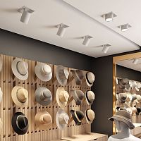 Recessed ceiling spotlight TEOLEDroundsquare