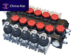 Spool hydraulic directional control valve MRS50manualsectionalnormally open