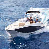 Outboard center console boat Activ 555 Opensport-fishing6-person max.sundeck