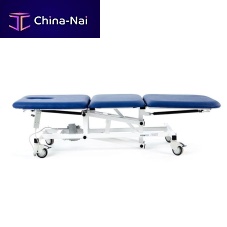 Electric treatment chair PERFORMANCE3 sections2-sectionon casters