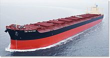 Bulk carrier cargo ship Capesize