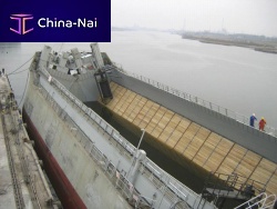 Hopper barge cargo ship SPLIT