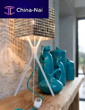 Table lamp FRACTALE SQUAREstainless steellacquered steelpolished stainless steel