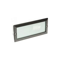 Recessed wall light fixture BD7 fluorescentincandescentrectangular
