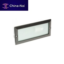 Recessed wall light fixture BD7 fluorescentincandescentrectangular