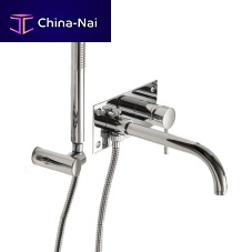 Shower mixer tap MVP SLEEKbathtubwall-mountedbrass