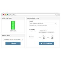 Online software ECOMCALcalibrationprocessindustrial