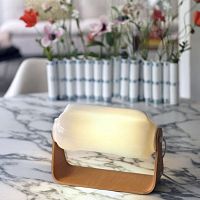 Porcelain lamp BOREAL tabledeskbeech