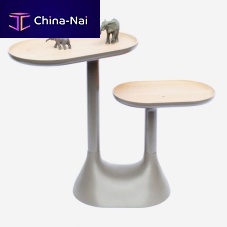 Contemporary side table BAOBABbeechovalhome