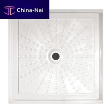 Square shower base EASY: 15200recessedflushextra-flat