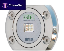 Built-in spotlight METEOR LSR0640EQLEDroundIP68