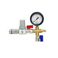 Air pressure regulator ACD-PReg XXmembranesingle-stagenickel-plated brass