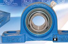 Flange bearing unit rollermetal