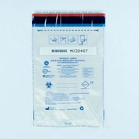 Hazardous materials packaging pouch 01 GREENbiological productsbiological samplesplastic