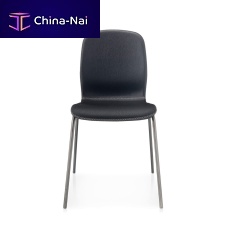 Contemporary chair PRETTYindoorsynthetic leathersteel base