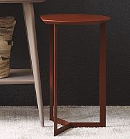 Contemporary side table FRUITwoodentriangularhome