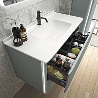 Double washbasin cabinet SAXOwall-hungwoodencomposite